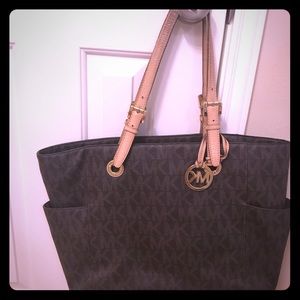 MK Large Signature Tote w/ matching wallet